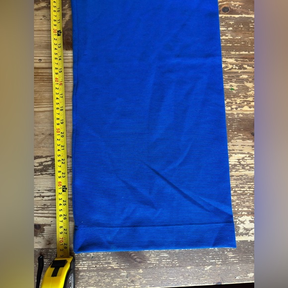Maeve by Anthropologie Collette knit wide leg pants. Cobalt blue. 33T - Picture 9 of 14